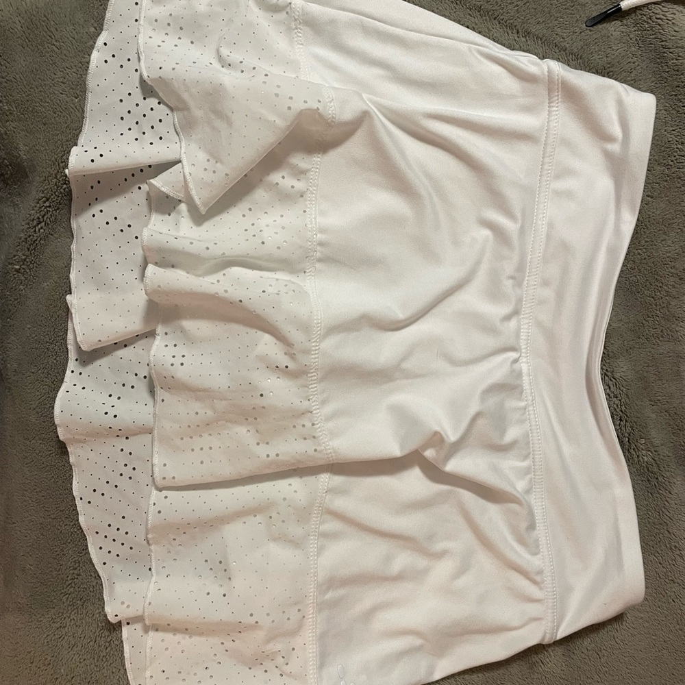white womens tennis skirt